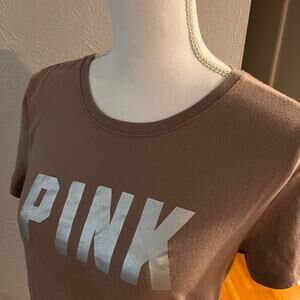 Victoria's Secret PINK women's cotton short sleeve campus T-shirt size small